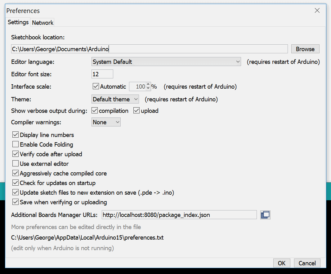 Fixing package_index.json file Signature Verification Problem in Arduino